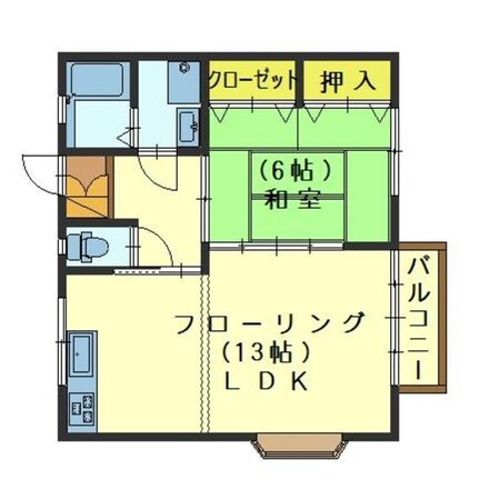 サントピアニュー金代の物件間取画像